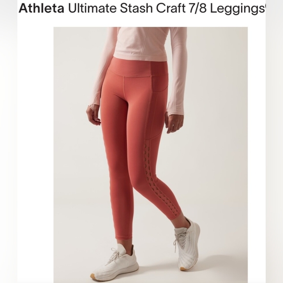 NWT Athleta Ultimate Stash Craft 7/8 Leggings - Picture 1 of 9